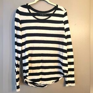 Loft Long Sleeves Striped Shirt